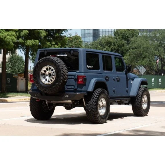 Load image into Gallery viewer, Road Armor 5183XR0B Spartan Rear Bumper for 18-24 Jeep Wrangler JL
