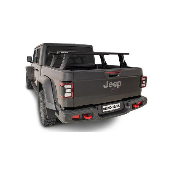 Load image into Gallery viewer, Rhino-Rack JC-01271 Reconn-Deck 2 Bar Truck Bed System for 20-22 Jeep Gladiator JT
