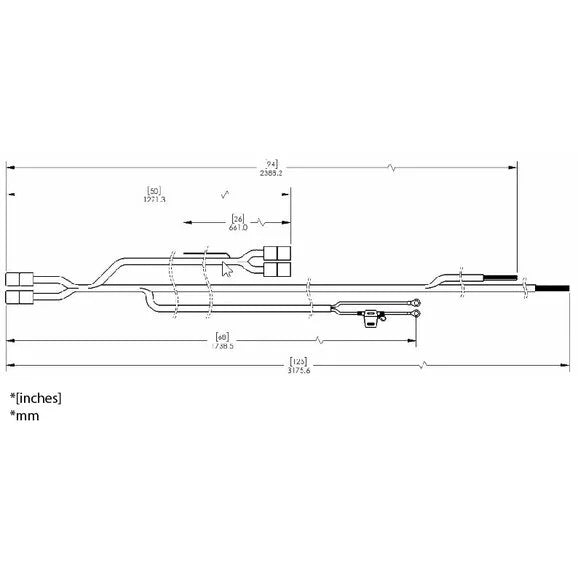 Load image into Gallery viewer, Nacho Offroad Lighting 40 Amp Premium Wiring Harness
