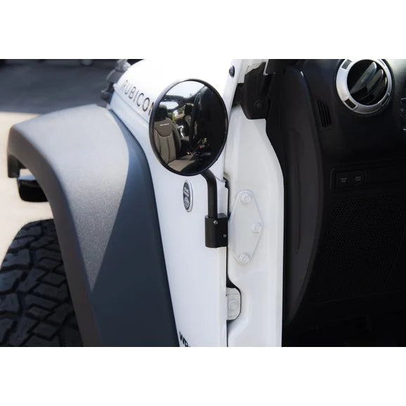 Load image into Gallery viewer, Lange Originals M1-700 Quick Mirror I in Black for 07-18 Jeep Wrangler JK
