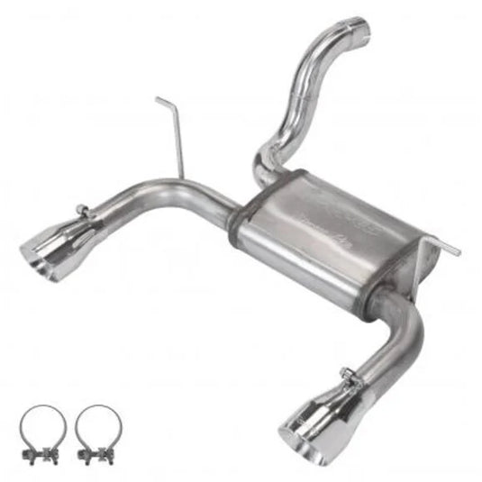 Pypes Performance Exhaust SJJ24S Dual Axle Back Exhaust System with Street Pro Muffler for 18-23 Jeep Wrangler JL