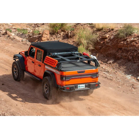 TACTIK Lock & Roll Up Tonneau Cover for 20-24 Jeep Gladiator JT