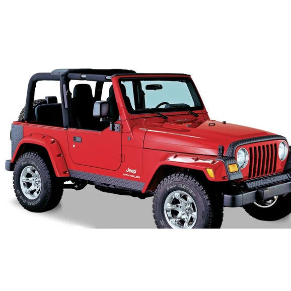 Load image into Gallery viewer, Bushwacker 14002 TrailArmor Rocker Panels for 97-06 Jeep Wrangler TJ
