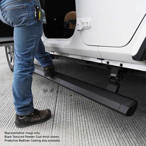 Load image into Gallery viewer, Go Rhino E-BOARD E1 Electric Running Board Kit for 20-22 Jeep Gladiator JT
