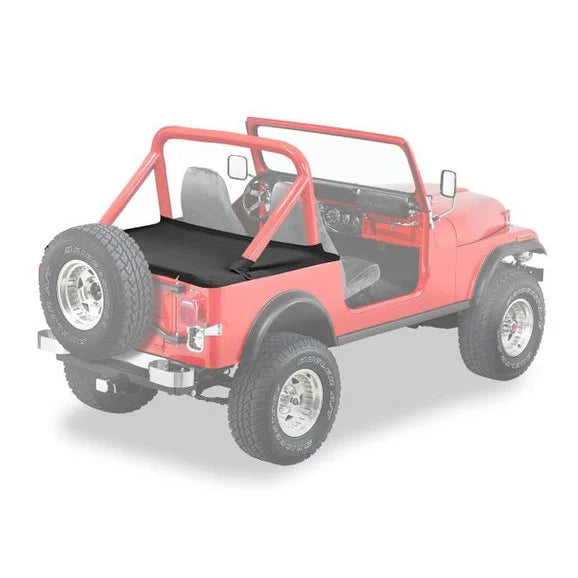 Bestop Duster Rear Deck Cover for 80-91 Jeep CJ7 & Wrangler YJ w/ Supertop