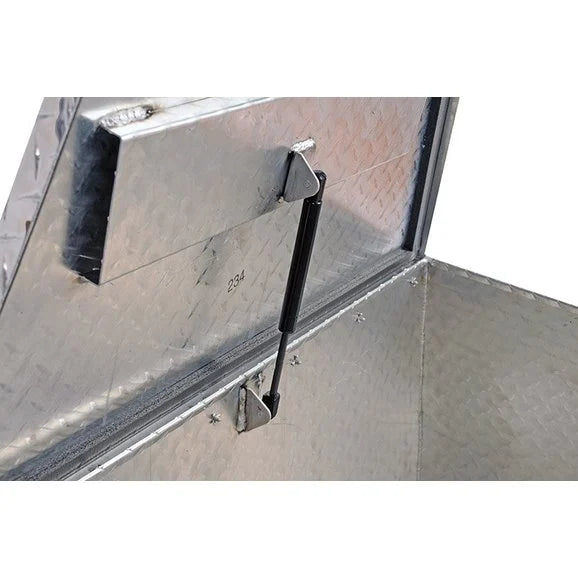 Load image into Gallery viewer, Dee Zee Lockable Brite-Tread Finish Triangle Trailer Box
