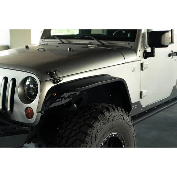 Load image into Gallery viewer, DV8 Offroad FDJK-07 Slim Fender Flares for 07-18 Jeep Wrangler JK
