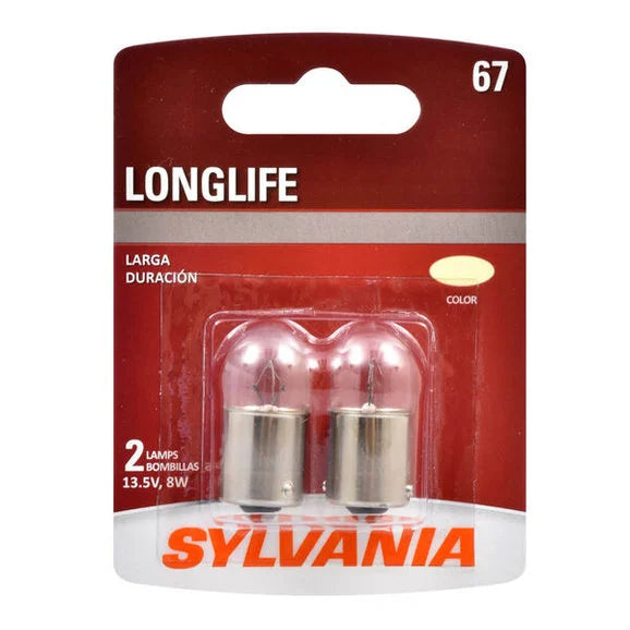 Sylvania 67LL.BP2 #67 Long Life Mini Bulb 2 Pack
