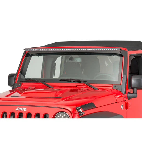 Load image into Gallery viewer, Putco 2180 Luminix Overhead Light Bar Mounting Brackets for 07-18 Jeep Wrangler JK
