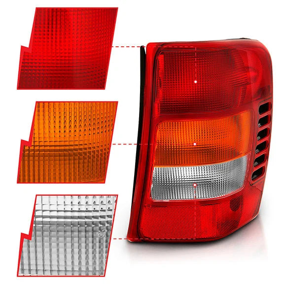 Load image into Gallery viewer, Anzo USA 311308 Tail Lights for 99-04 Jeep Grand Cherokee WJ
