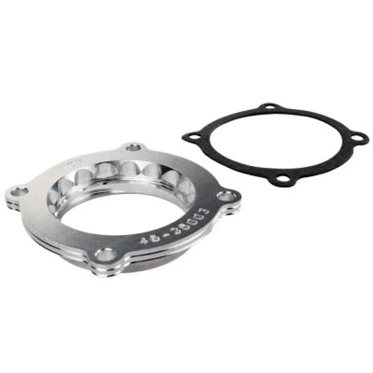 aFe Power 46-35003 Silver Bullet Throttle Body Spacer for 12-18 Jeep Wrangler JK with 3.6L