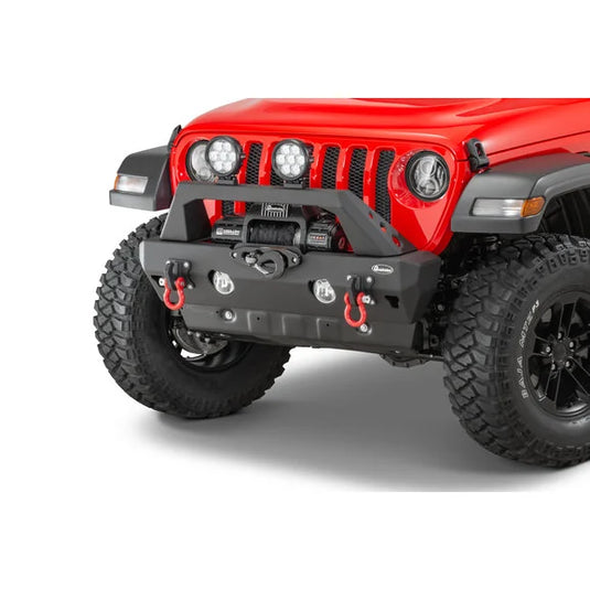 Quadratec Brute Strength™ Winch Bumper for 18-23 Jeep Wrangler JL & Gladiator JT