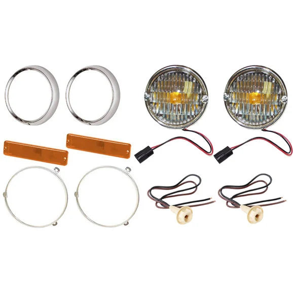 Crown Automotive Front End Light Kit for 72-86 Jeep CJ Series