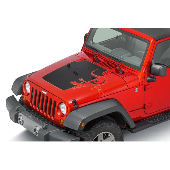 Load image into Gallery viewer, Mopar 68139718AB &quot;Lizard&quot; Hood Decal for 07-12 Jeep Wrangler JK
