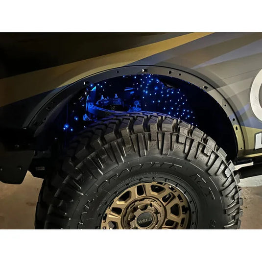 Oracle Lighting 5898-333 Fiber Optic Wheel Liner ColorSHIFT® RGB+W Kit 40W LED/600 Fibers