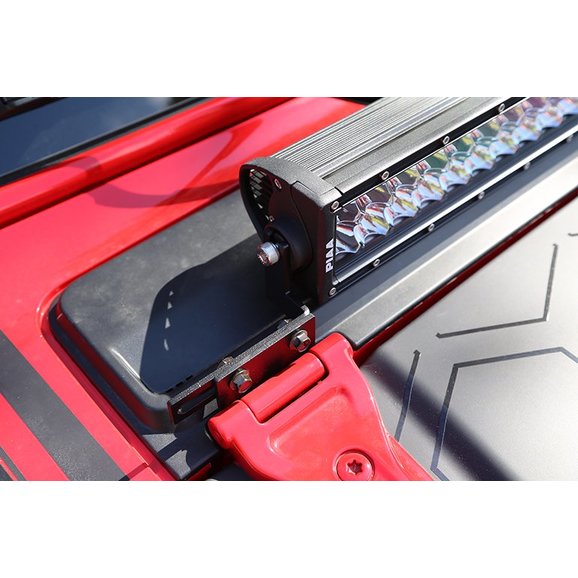 Load image into Gallery viewer, Dee Zee DZ 30&quot; Hood Light Bar Brackets for 07-24 Jeep Wrangler JK, JL &amp; Gladiator JT
