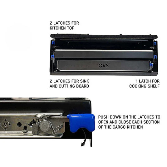 Overland Vehicle Systems 21010401 Cargo Camp Kitchen