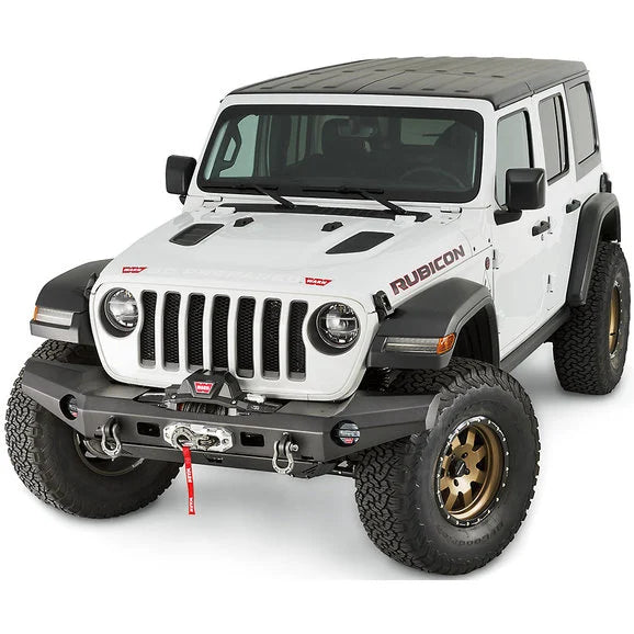 Load image into Gallery viewer, WARN 101335 Elite Series Full Width Front Bumper for 18-20 Jeep Wrangler JL &amp; Gladiator JT
