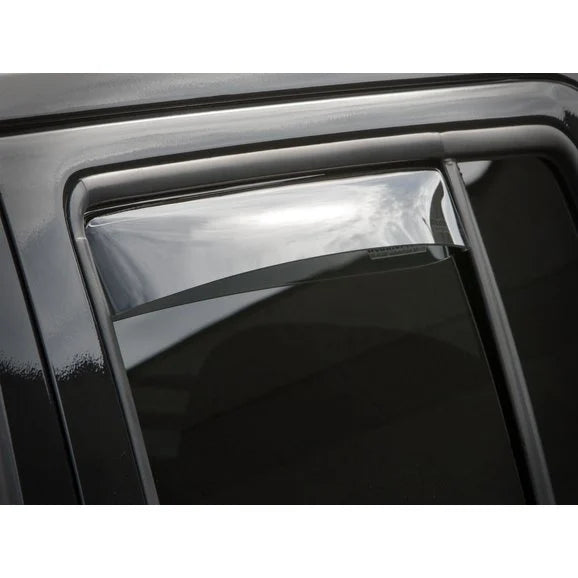 WeatherTech 71444 Rear Side Window Deflector Set in Light Smoke for 07-12 Jeep Patriot MK