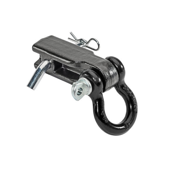 Load image into Gallery viewer, Quadratec D-Ring 2&quot; Receiver Hitch Mount with 3/4&quot; D-Ring and Hitch Pin
