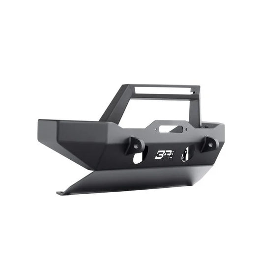 Body Armor JL-5123 Front Bumper Skid Plate for 18-21 Jeep Wrangler JL with Body Armor Front Winch Bumper