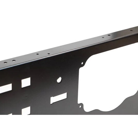 Kentrol Dash Panel without Radio Cutout in Stainless Steel for 76-86 Jeep CJ-5, CJ-7 & CJ-8 Scrambler