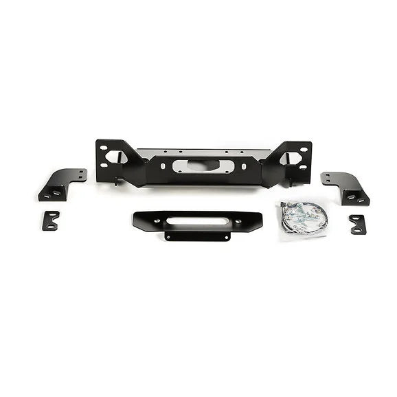 Load image into Gallery viewer, WARN 101255 Winch Mount Plate for 18-23 Jeep Wrangler JL and Gladiator JT with Factory Steel Bumper
