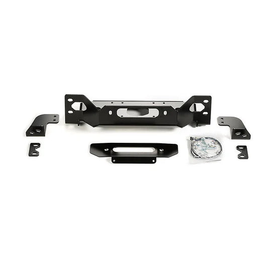 WARN 101255 Winch Mount Plate for 18-23 Jeep Wrangler JL and Gladiator JT with Factory Steel Bumper