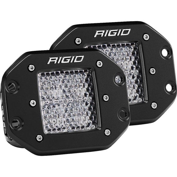 Rigid Industries D-Series Pro Flush Mount Diffused LED Lights