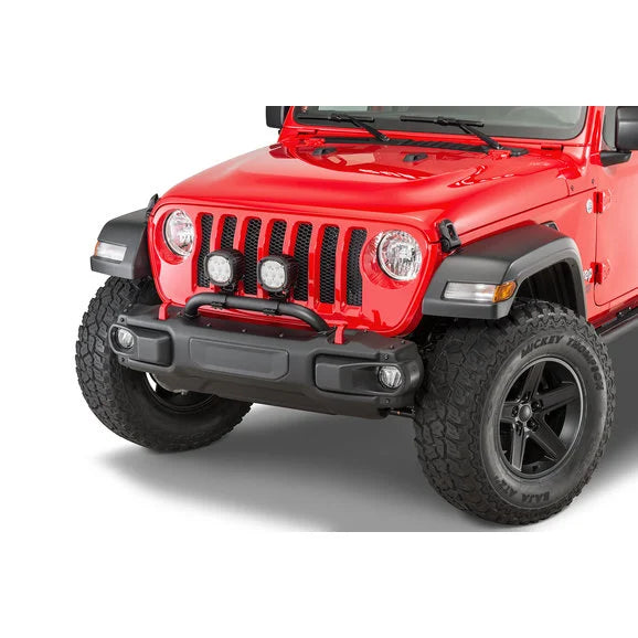 Load image into Gallery viewer, Mopar 82215729 Winch Guard Light Mounting Bracket for 18-24 Jeep Wrangler JL &amp; Gladiator JT
