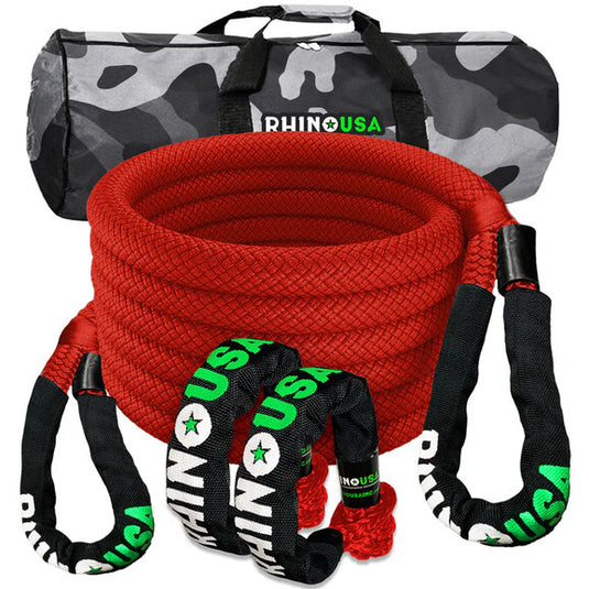 Rhino USA 7/8" x 30' Kinetic Rope Recovery Kit