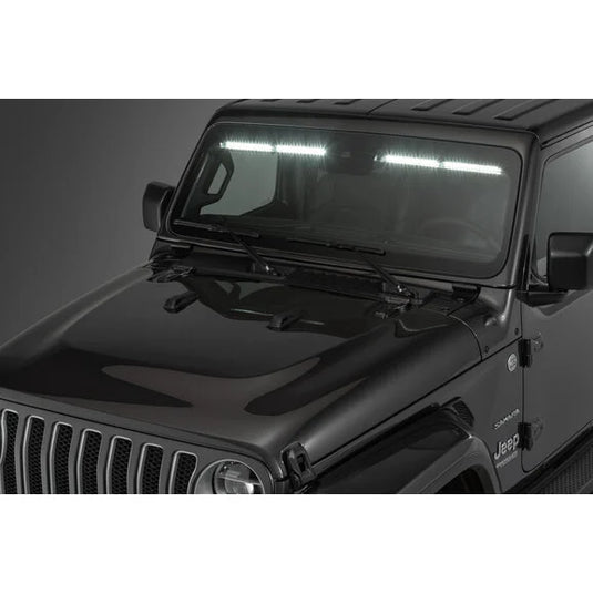 Quadratec Gen II Stealth LED Interior Mount 50” Light Bar for 18-24 Jeep Wrangler JL & Gladiator JT