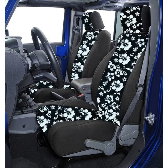 Coverking Custom Front Seat Covers for 07-10 Jeep Wrangler X 2 Door with Vinyl Seats