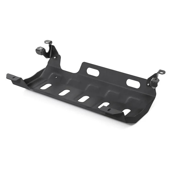 Load image into Gallery viewer, Quadratec Aluminum Modular Muffler Skid Plate for 18-24 Jeep Wrangler JL
