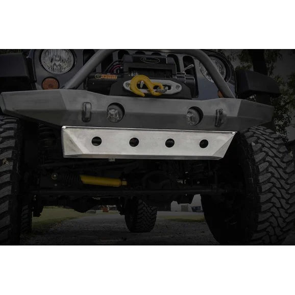 Load image into Gallery viewer, LoD Offroad JSP0701 Destroyer Front Bumper Skid Plate for 07-18 Jeep Wrangler JK
