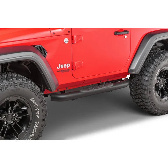 Load image into Gallery viewer, Quadratec QR3 Heavy Duty Side Steps for 18-22 Jeep Wrangler JL 2-Door
