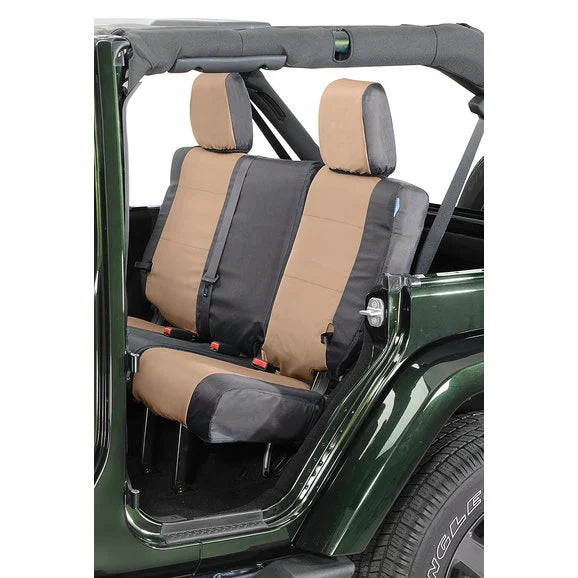 Load image into Gallery viewer, Coverking Rear Ballistic Nylon Seat Covers for 13-18 Jeep Wrangler JK 2 Door
