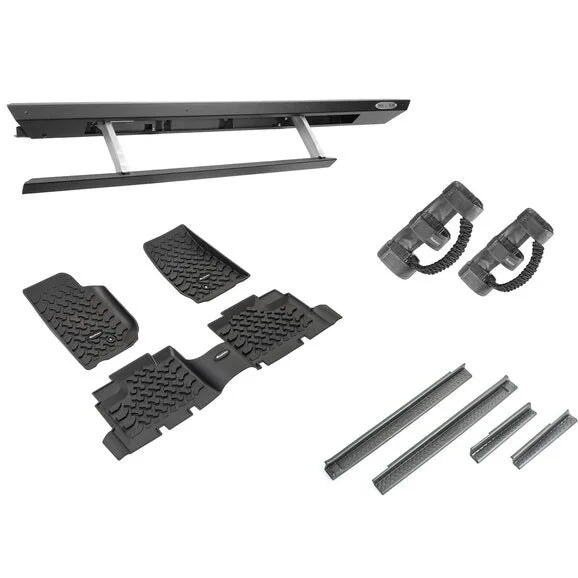 Rock Slide Engineering BD-SS-300-JK4 Gen III Step Sliders for 07-18 Jeep Wrangler JK Unlimited 4-Door