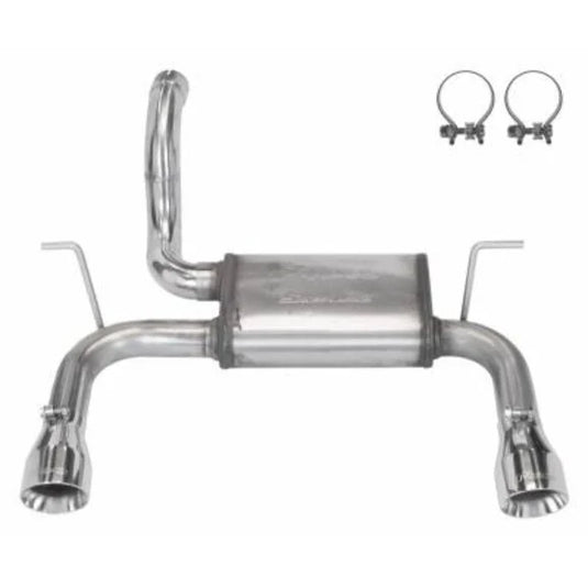 Pypes Performance Exhaust SJJ24S Dual Axle Back Exhaust System with Street Pro Muffler for 18-23 Jeep Wrangler JL