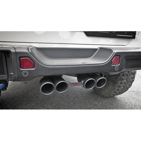 Load image into Gallery viewer, aFe Power Rebel Series 2.5&quot; 304 Stainless Cat-Back w/ 3.5&quot; Quad Tips for 18-24 Jeep Wrangler JL
