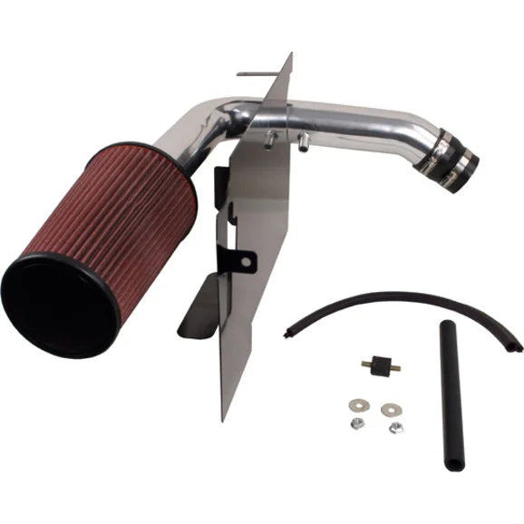 Rugged Ridge 17750.03 Polished Aluminum Air Intake Kit for 03-06 Jeep Wrangler TJ & Unlimited with 2.4L Engine