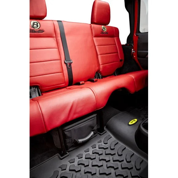 Load image into Gallery viewer, Bestop 54131-35 RoughRider Soft Under Seat Organizer for 07-24 Jeep Wrangler JL &amp; JK Unlimited
