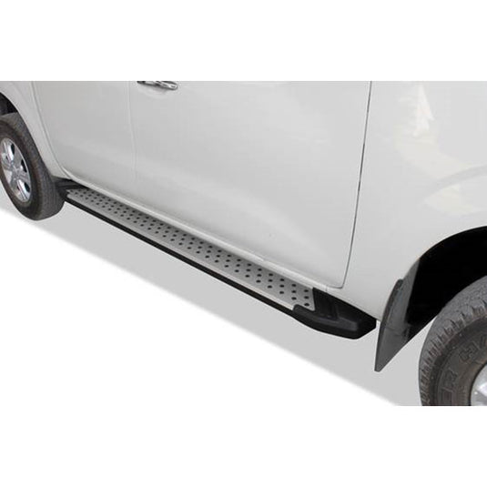 Black Horse Off Road VO-J479 Vortex Running Boards in Aluminum for 20-24 Jeep Gladiator JT