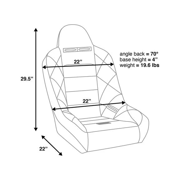 Load image into Gallery viewer, Corbeau Baja JP Suspension Seat
