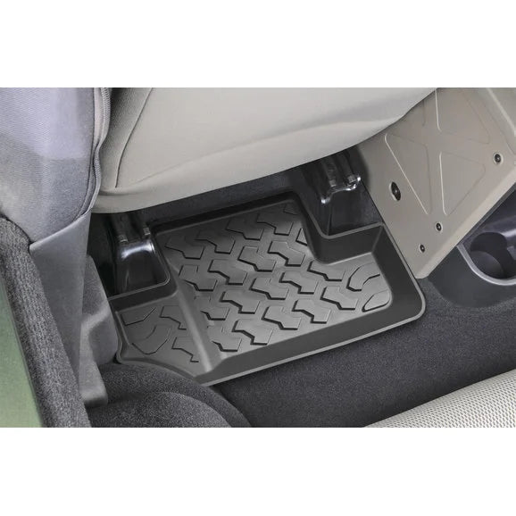 Load image into Gallery viewer, Quadratec Ultimate All Weather Front &amp; Rear Floor Liners for 14-18 Jeep Wrangler JK 2 Door
