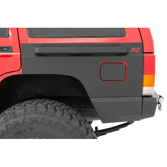 Load image into Gallery viewer, Rough Country 10579 Rear Quarter Panel Armor for 97-01 Jeep Cherokee XJ
