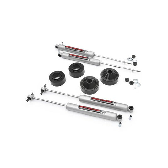 Rough Country 1.75in Spacer Lift Kit for 07-18 Jeep Wrangler JK