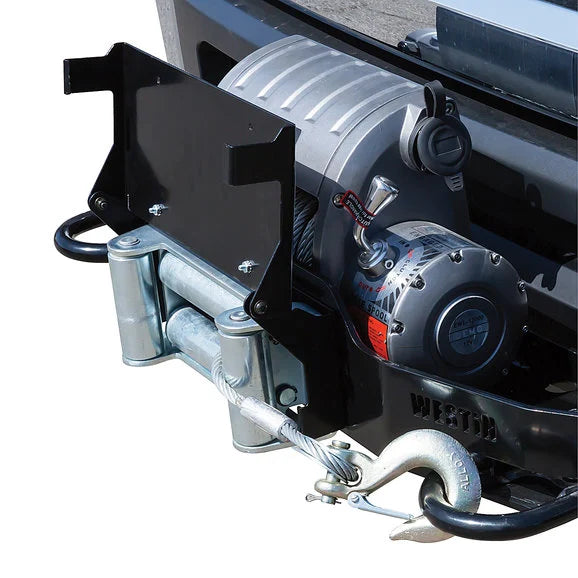 Load image into Gallery viewer, Westin 46-20055 Automotive Max Winch Tray License Plate Bracket
