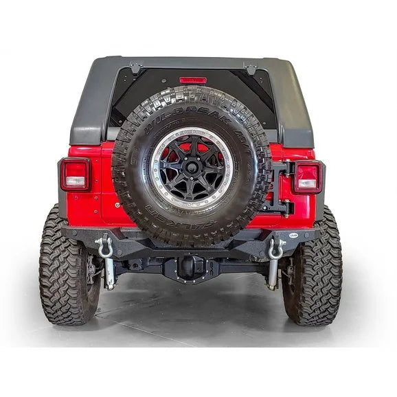 Load image into Gallery viewer, DV8 Offroad TCJL-03 HD Easy Open Hinge Replacement Spare Tire Carrier for 18-24 Jeep Wrangler JL
