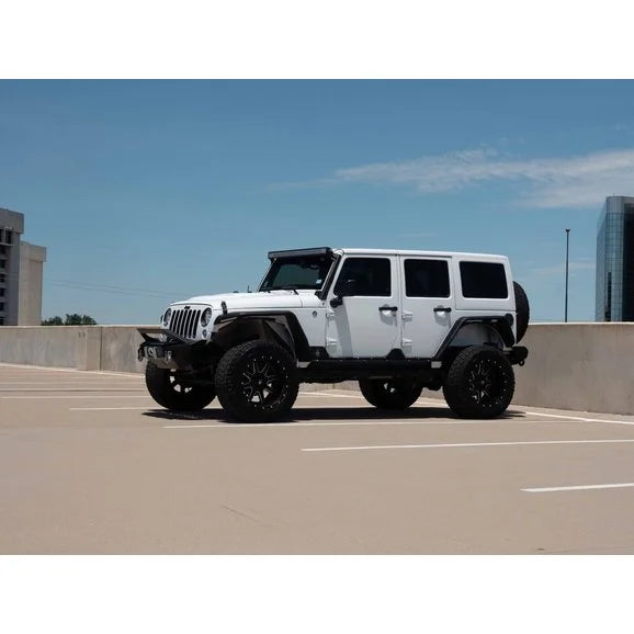 Load image into Gallery viewer, Road Armor Stealth Steel Fender Flares for 07-18 Jeep Wrangler JK
